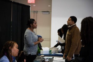 Students at a Black Writers Conference