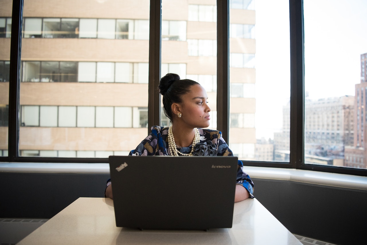 Student at desk