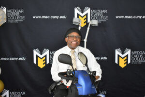 Mark Phifer was recognized for XX years of service. (Amunet Jones/Student in Office of Communications)