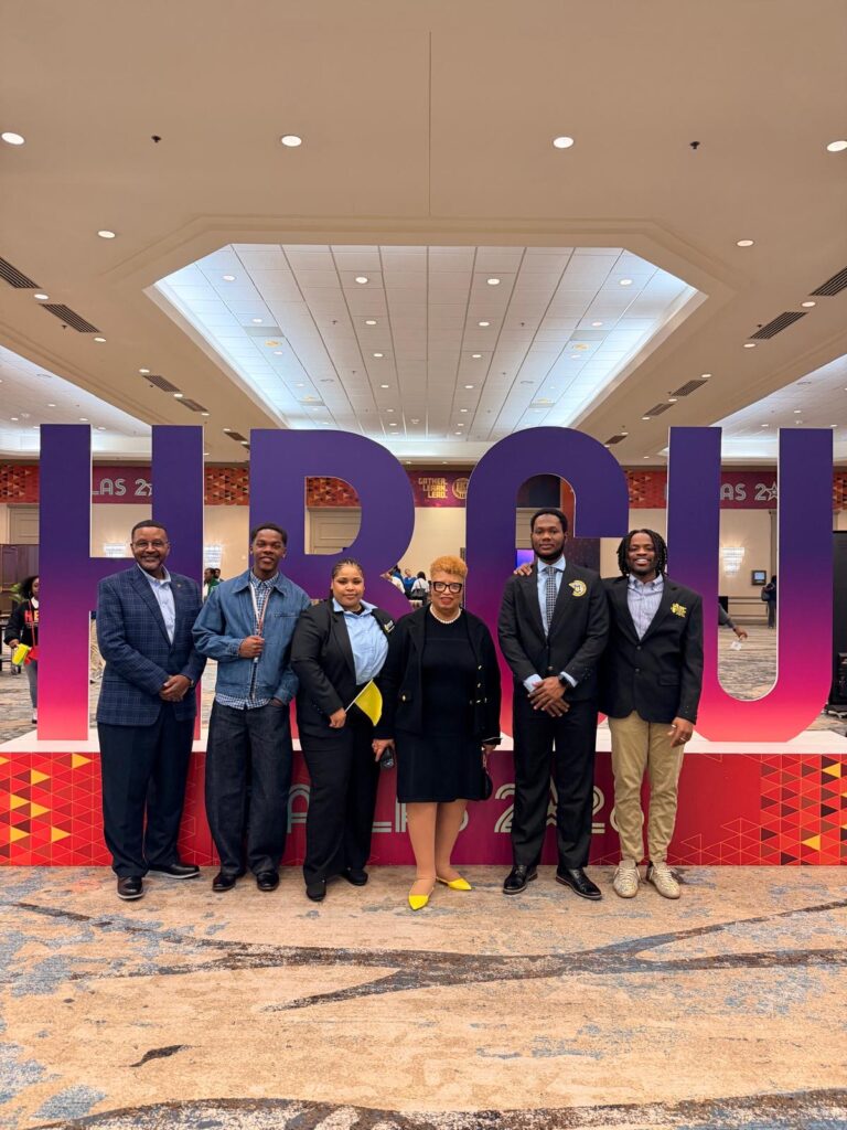 MEC Strada Leadership Summit delegation. From left: Dr. Jesse Kane , Tariq Shallow, Aisha Dyer, Dr. Patricia Ramsey, Thierno Diallo, Ibraheem Keita