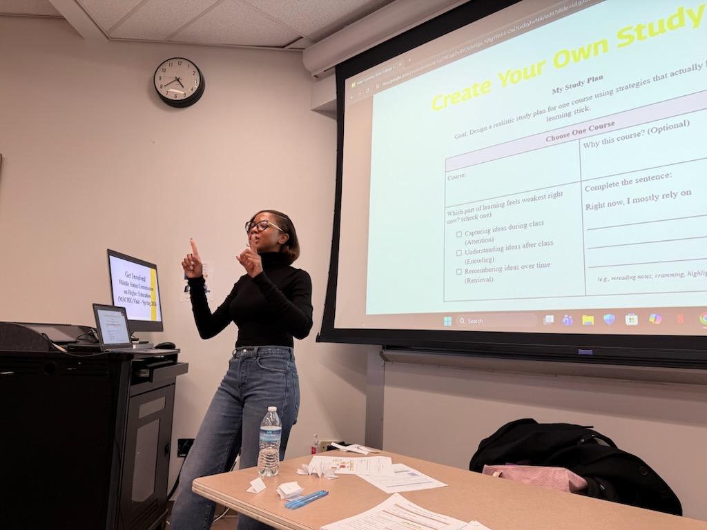 LEAP guest lecturer Shennel Hunte