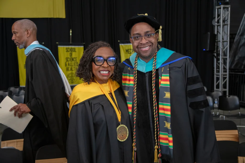 From left: Congresswoman Yvette D. Clarke and State Senator Zellnor Myrie