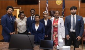 Mock trial prosecution team