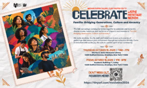 Celebrate Latine Heritage Month: Familia – Bridging Generations, Culture and Ancestry flyer
